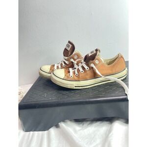Converse All Star Lo Top Sneakers Brown Womens Size 8/Mens 6 Casual Shoes